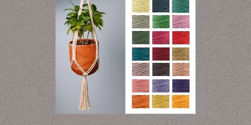 Macrame Plant Hanger Workshop 
