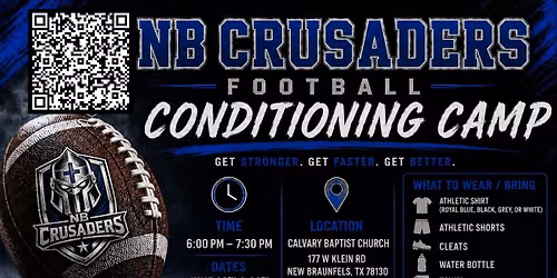 NB Crusaders Conditioning Camp