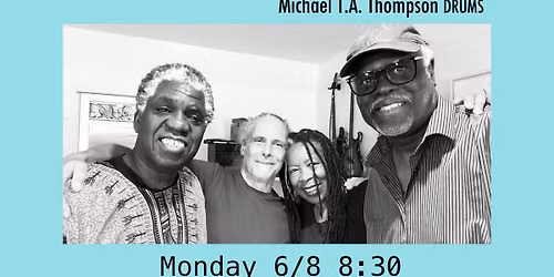 Jazz Monday! Sonic Openings. Quartet from NYC. 