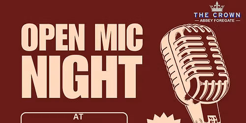 \ud83c\udf99\ufe0fOPEN MIC RETURNS to THE CROWN 