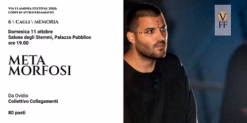 Metamorfosi, spettacolo teatrale da Ovidio [viaflaminiafestival]