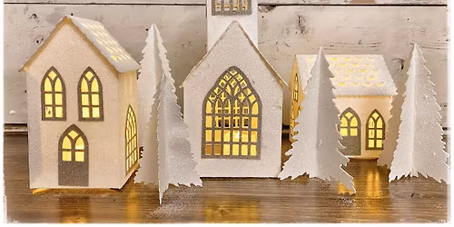 German Glitter Village