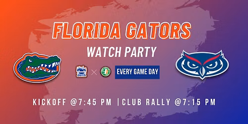 Florida Atlantic vs Florida Gators Official Watch Party