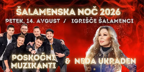 \u0160ALAMENSKA NO\u010c 2026 | 14.08.2026