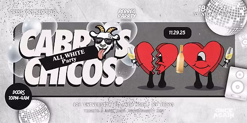 Cabros Chicos - Black & White Party | Open Format (18+)