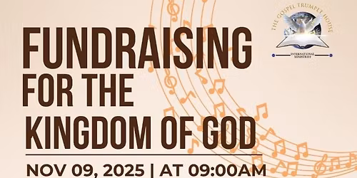 FUNDRAISING FOR THE KINGDOM OF GOD