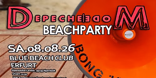 Th\u00fcringens Great DEPECHE MODE, 80s and Dark Beach Party