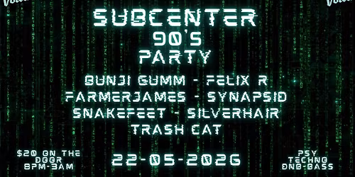 SUBCENTER 90's Party VOLTA