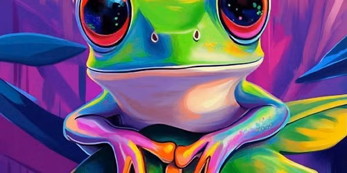 STEP-BY-STEP KIDS TREE FROG PAINTING WORKSHOP