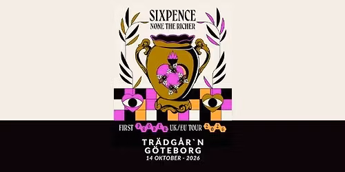 SIXPENCE NONE THE RICHER (US) - FIRST PROPER UK\/EU TOUR - G\u00d6TEBORG 