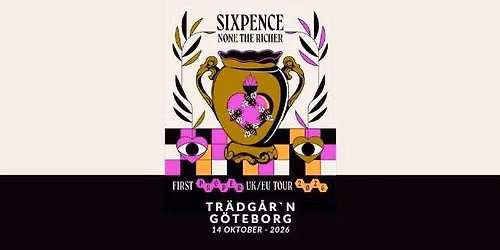 SIXPENCE NONE THE RICHER (US) - FIRST PROPER UK\/EU TOUR - G\u00d6TEBORG