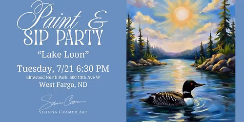Paint Lake Loon @ West Fargo