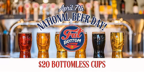 National Beer Day at Fat Bottom Brewing