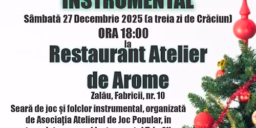 SEAR\u0102 DE JOC \u0218I FOLCLOR INSTRUMENTAL