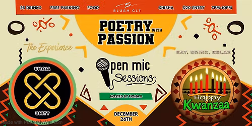 Kwanzaa Edition: Poetry With Passion