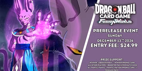 Dragon Ball Super Card Games Fusion World \u2013 FB12 Release Event