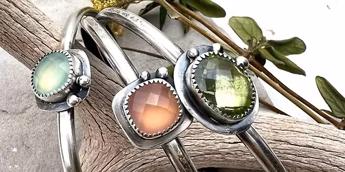 "Make it at Meltdown" Radiant Rose Cut Bracelet