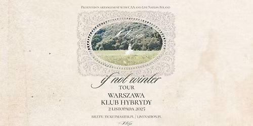 SOLD OUT: Wisp - Official Event, 02.11.2025, Klub Hybrydy, Warszawa