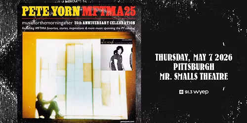 Pete Yorn solo acoustic: 25th Anniversary of musicforthemorningafter