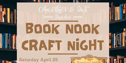 Book Nook Craft Night