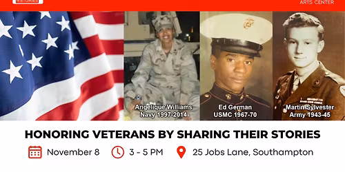 Honoring Veterans by Sharing Their Stories \u2014 Southampton Arts Center
