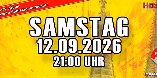  PARTY AB40 \u2022 K\u00f6lns gr\u00f6\u00dfte \u00dc40 Party