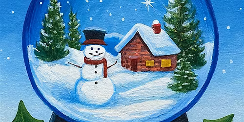Let It Snow  Sip & Paint