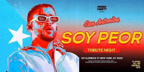 SOY PEOR Reggaeton Party @ San Antonios Cocktail Bar