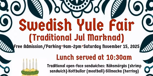 41st Annual Swedish Yule Fair