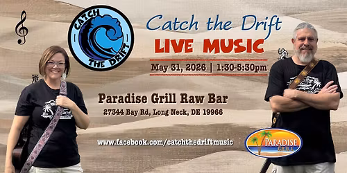 Catch the Drift at Paradise Grill's Raw Bar