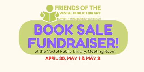 Book Sale Fundraiser at the Vestal Public Library 