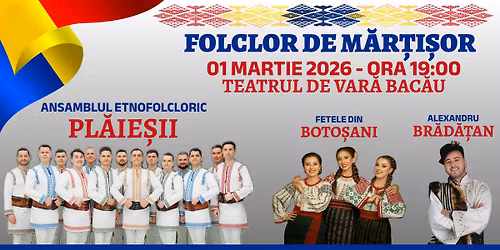 PLAIESII in Bacau la "Folclor de martisor"