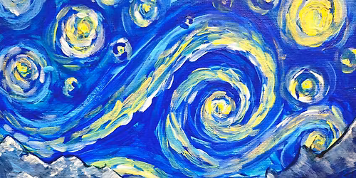 Blacklight Paint Night