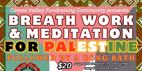 Breath work and Meditation for Palestine
