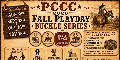 Fall Buckle Playday Series