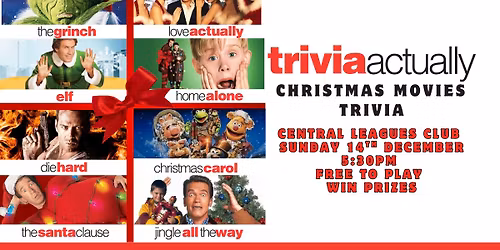 Christmas Movies Trivia - Maryland Tavern