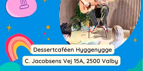 Musik, sang og dans med Sebastian 1\u00bd-5 \u00e5r