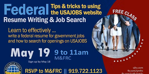 Federal Resume Class (Base Access Only)