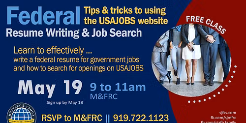 Federal Resume Class (Base Access Only)