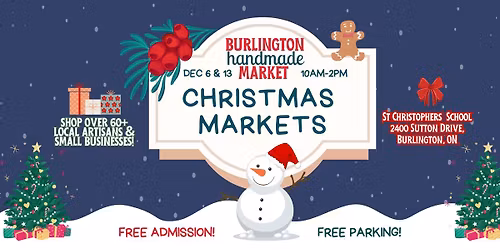 Burlington Handmade Market - Christmas Edition