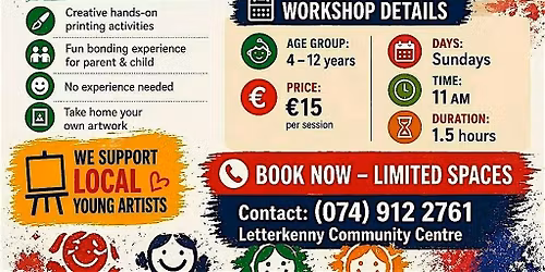 Parent & Child Art Printing Workshop