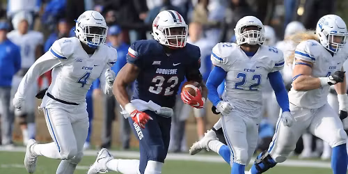 Parking Central Connecticut State Blue Devils at Duquesne Dukes Football