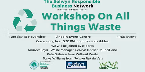 Workshop On All Things Waste