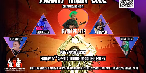 One Man Band Night - Ryan Prazer + Friends