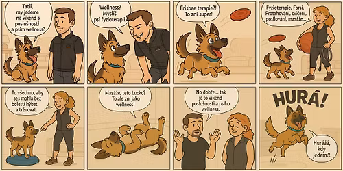 V\u00fdcvikov\u00fd v\u00edkend zam\u011b\u0159en\u00fd na poslu\u0161nost a fyzioterapii