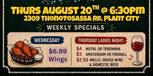 Mixed Hits Music Bingo @ 1916 Irish Pub Plant City