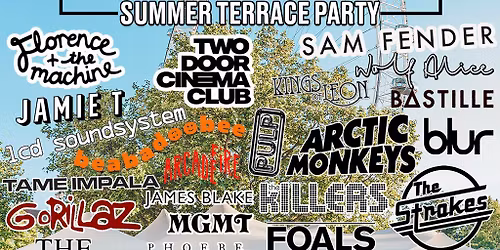 Indie Discoteque Summer Terrace Party (London)