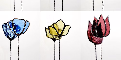 Stained Glass Stemmed Flower Workshop 
