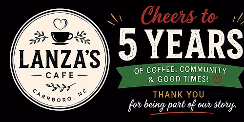 Lanza's Cafe 5th Birthday Party
