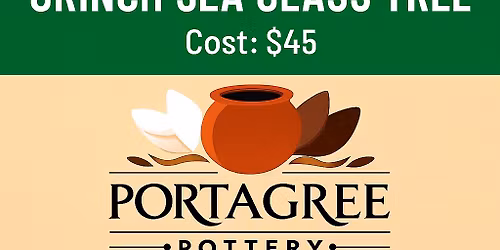 Grinch Sea Glass Tree #2